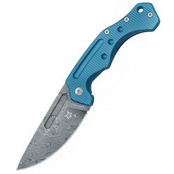 Fox Desert Damascus Blue Titanium