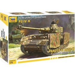 Zvezda German Medium Tank Panzer-IV Ausf.H (1:72)