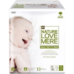 Nature Love Mere Magic Soft Fit Diapers XL / 20 pcs