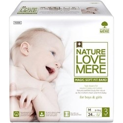 Nature Love Mere Magic Soft Fit Diapers M / 24 pcs