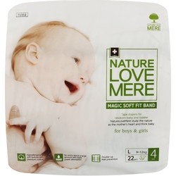 Nature Love Mere Magic Soft Fit Diapers L