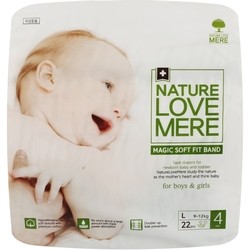 Nature Love Mere Magic Soft Fit Diapers L / 22 pcs