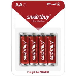 SmartBuy 4xAA Ultra Alkaline