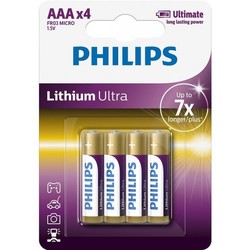 Philips Lithium Ultra 4xAAA