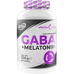 6Pak Nutrition GABA plus Melatonin 90 tab