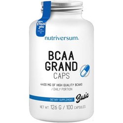 Nutriversum BCAA Grand Caps 100 cap