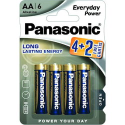 Panasonic Everyday Power 6xAA