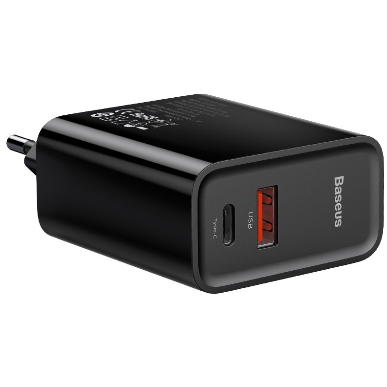 BASEUS Speed PPS Quick Charger Type-C + USB A 30W