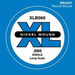 DAddario Single XL Nickel Wound Bass 060