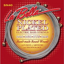La Bella Nickel Plated Electric Bass 40-95