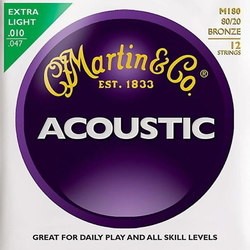 Martin Traditional Acoustic 80/20 Bronze 12-String 10-47