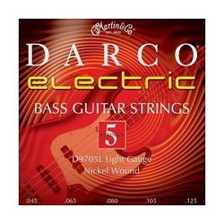 Martin Darco Electric 5-String Bass 45-125