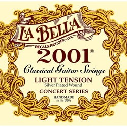 La Bella Classical Silver Plated Light Tension