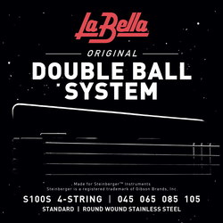 La Bella Double Ball Steinberger Bass 45-105