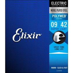 Elixir Polyweb Anti Rust Steels Electric Super Light 9-42
