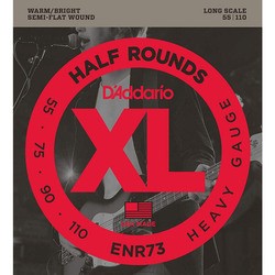 DAddario XL Half Rounds Bass 55-110