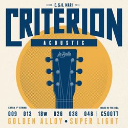 La Bella Criterion Acoustic 9-48