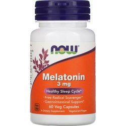 Now Melatonin 3 mg 60 cap