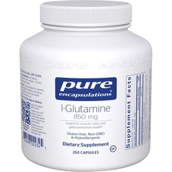 Pure Encapsulations L-Glutamine 850 mg 250 cap