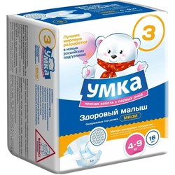Umka Diapers 3 / 16 pcs