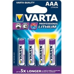Varta Professional Lithium 4xAAA