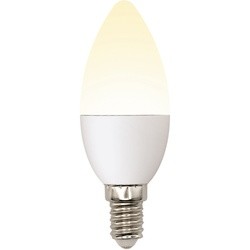 Uniel LED-C37-6W/WW/E14/FR/MB PLM11WH