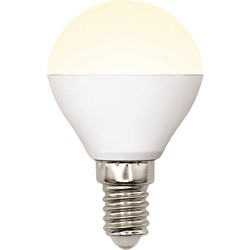 Uniel LED-G45-6W/WW/E14/FR/MB PLM11WH