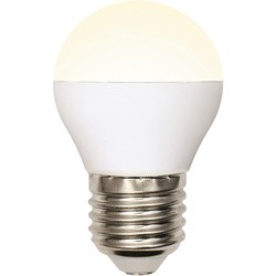 Uniel LED-G45-6W/WW/E27/FR/MB PLM11WH