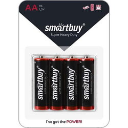 SmartBuy 4xAA Super Heavy Duty