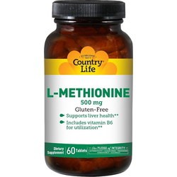 Country Life L-Methionine 500 mg 60 tab