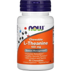 Now Chewable L-Theanine 100 mg 90 tab