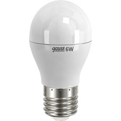 Gauss LED ELEMENTARY G45 6W 4100K E27 53226 10 pcs