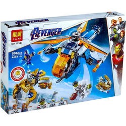 Lari Avengers Hulk Helicopter Rescue 11507