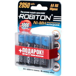 Robiton 4xAA 2850 mAh + box