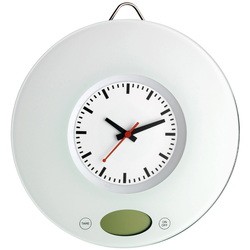 TFA Round Scales with Quartz Clock