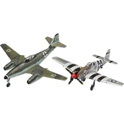 Revell Me262 and P-51B (1:72)