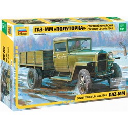 Zvezda Soviet Truck 1.5 T mod. 1943 GAZ-MM (1:35)