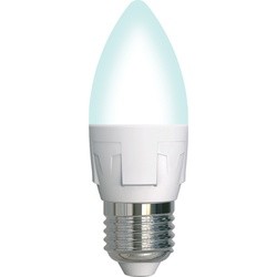 Uniel LED-C37 7W/NW/E27/FR PLP01WH