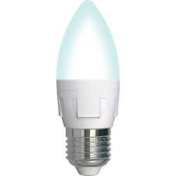 Uniel LED-C37 7W/4000K/E27/FR/DIM PLP01WH
