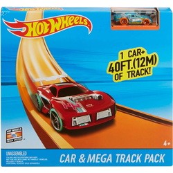 Hot Wheels Track Builder Car and Mega Track Pack
