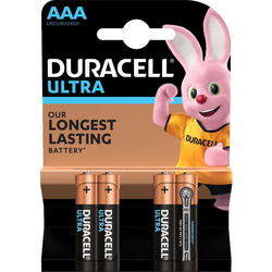 Duracell 4xAAA Ultra MX2400