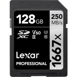 Lexar Professional 1667x SDXC 128Gb