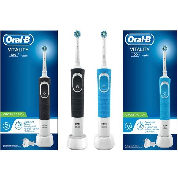 Braun Oral-B Vitality D100.413.1 CrossAction 2 psc