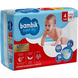 Bambik Super Dry Diapers 4 / 45 pcs