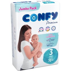 Confy Premium Diapers 3 / 70 pcs