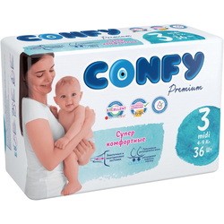 Confy Premium Diapers 3 / 36 pcs