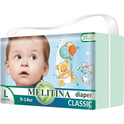 Melitina Classic Diapers L
