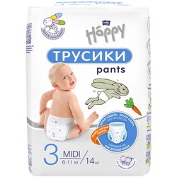 Bella Baby Happy Pants Midi 3 / 14 pcs