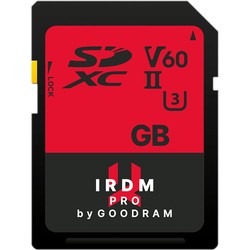 GOODRAM SDXC IRDM Pro V60 UHS II U3