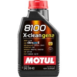 Motul 8100 X-Clean Gen2 5W-40 1L
